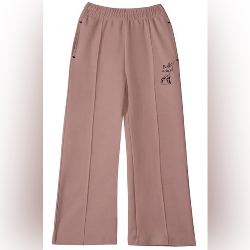 Zara Girls Pink Ballet School Jogger